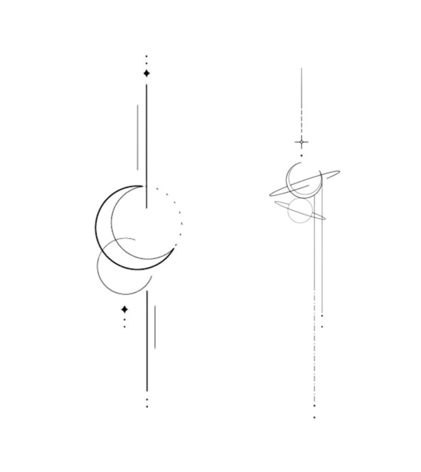 Universe - Crescent Moon